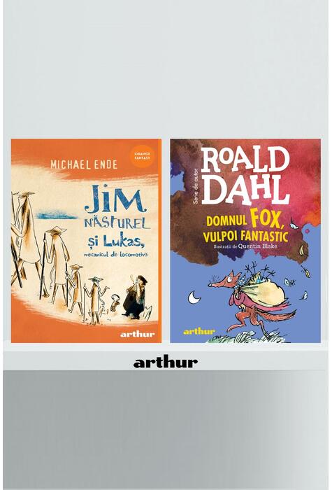 Copertă produs Pachet școlar clasa a III-a (Jim Năsturel, Domnul Fox)