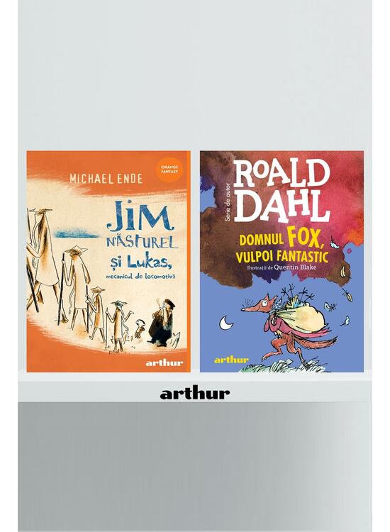 Copertă produs Pachet școlar clasa a III-a (Jim Năsturel, Domnul Fox) - gallery big 1