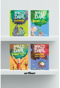 Copertă produs Pachet Roald Dahl (Gogomanii, Domnul Fox, Danny,MUP)