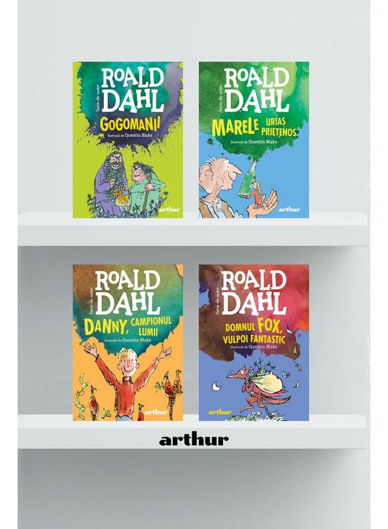 Copertă produs Pachet Roald Dahl (Gogomanii, Domnul Fox, Danny,MUP) - gallery big 1