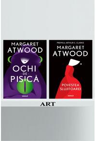 Copertă produs Pachet musai Margaret Atwood ( Povestea Slujitoarei, Ochi-de-pisică)