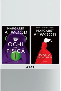 Copertă produs Pachet musai Margaret Atwood ( Povestea Slujitoarei, Ochi-de-pisică)
