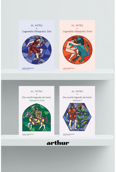Copertă produs Pachet Al. Mitru ( Din marile legende ale lumii, Legendele Olimpului)