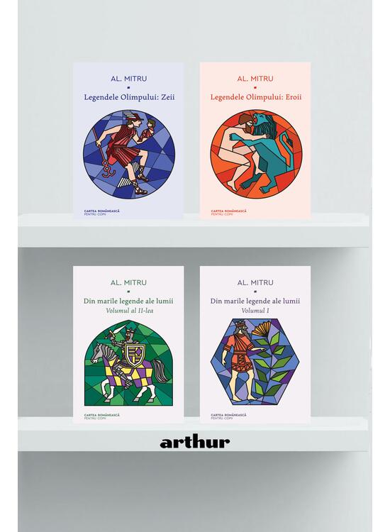 Copertă produs Pachet Al. Mitru ( Din marile legende ale lumii, Legendele Olimpului) - gallery big 1