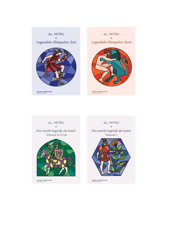 Copertă produs Pachet Al. Mitru ( Din marile legende ale lumii, Legendele Olimpului) - gallery big 6