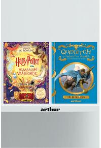 Copertă produs Pachet Harry Potter ( Almanah Vrăjitoresc, Quidditch)