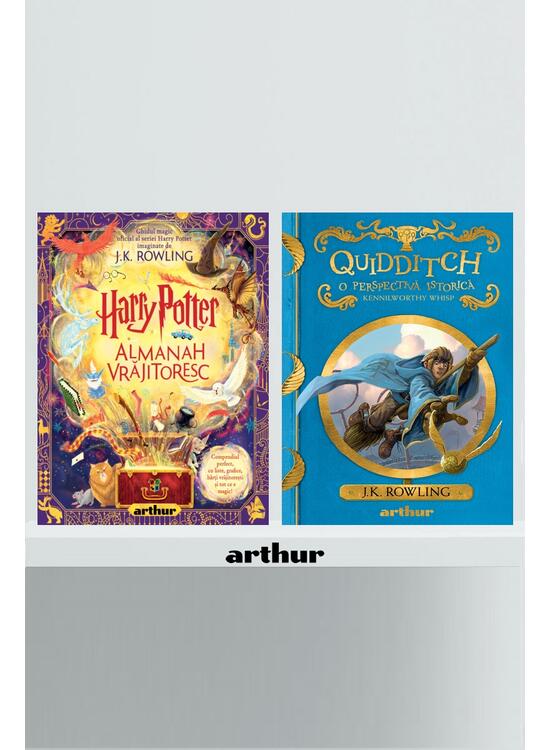 Copertă produs Pachet Harry Potter ( Almanah Vrăjitoresc, Quidditch) - gallery big 1