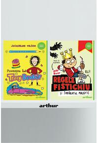 Copertă produs Pachet Funny Green ( Regele Fistichiu,Tracy Beaker)