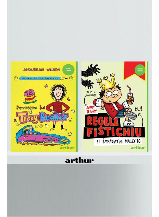 Copertă produs Pachet Funny Green ( Regele Fistichiu,Tracy Beaker) - gallery big 1