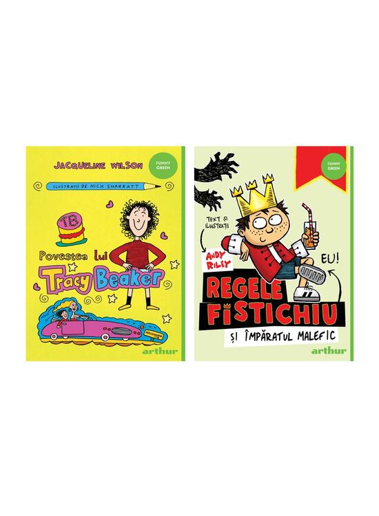 Copertă produs Pachet Funny Green ( Regele Fistichiu,Tracy Beaker) - gallery big 4
