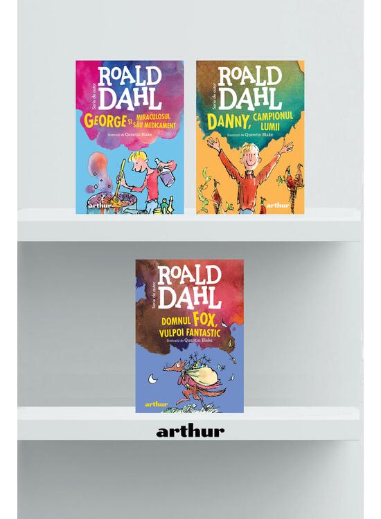 Copertă produs Pachet Roald Dahl ( George, Danny, Domnul Fox) - gallery big 1