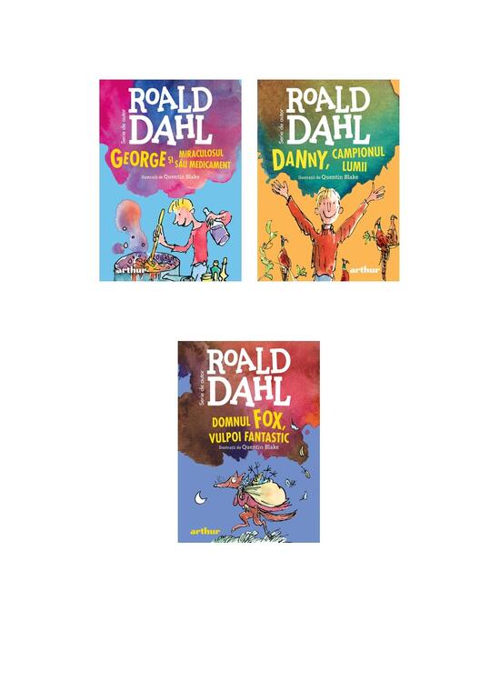Copertă produs Pachet Roald Dahl ( George, Danny, Domnul Fox) - gallery big 5