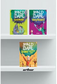 Copertă produs Pachet Roald Dahl ( Danny, campionul lumii, Gogomanii,Vrăjitoarele)