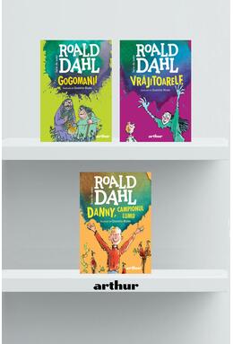 Copertă produs Pachet Roald Dahl ( Danny, campionul lumii, Gogomanii,Vrăjitoarele)