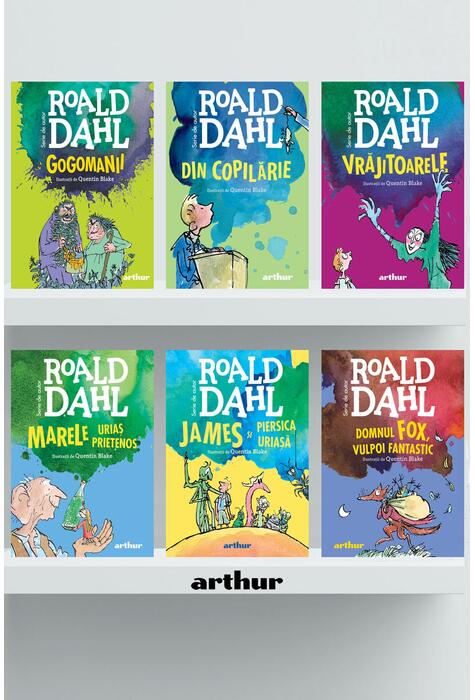 Copertă produs Superpachetul Roald Dahl ( 6 volume)