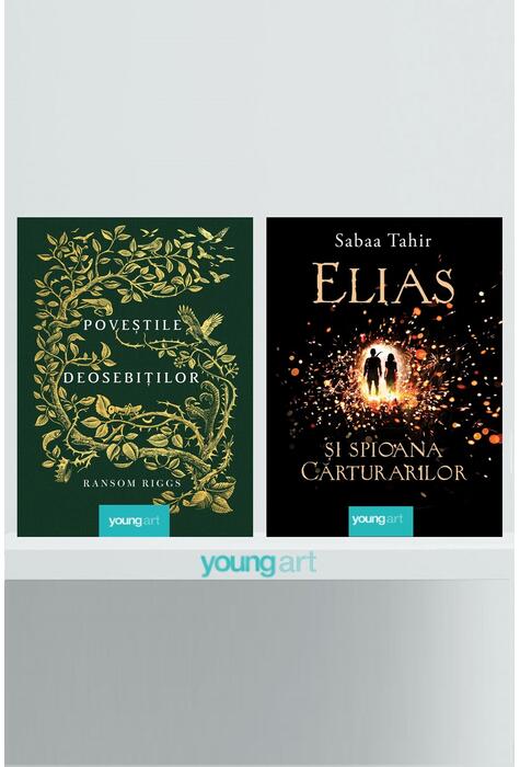 Copertă produs Pachetul fantastic fantasy (Elias și spioana cărturarilor, Poveștile deosebiților)