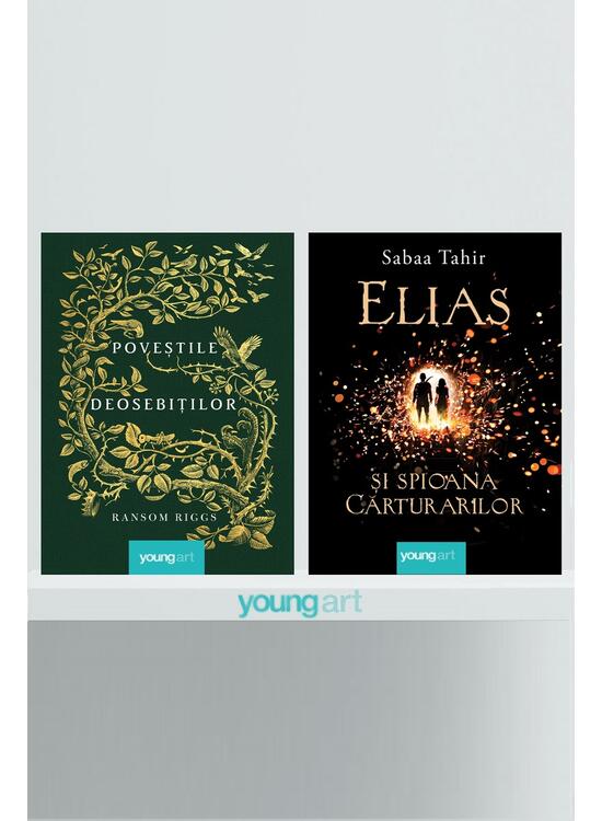 Copertă produs Pachetul fantastic fantasy (Elias și spioana cărturarilor, Poveștile deosebiților) - gallery big 1