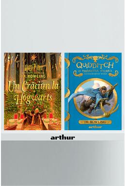 Copertă produs Pachet fan Harry Potter (Crăciun la Hogwarts, Quidditch)