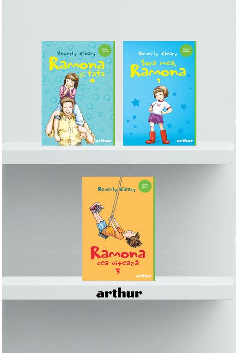 Copertă produs Pachet cărțile cu Ramona (3 volume)