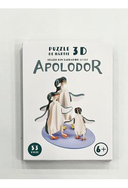 Copertă produs Pachet promo Apolodor 6-8 ani ( A doua carte cu Apolodor, puzzle 3D, set pixuri)
