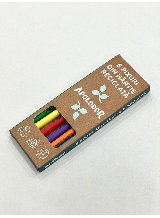 Copertă produs Pachet promo Apolodor 6-8 ani ( A doua carte cu Apolodor, puzzle 3D, set pixuri) - gallery big 3