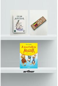 Copertă produs Pachet promo Apolodor 6-8 ani ( A doua carte cu Apolodor, puzzle 3D, set pixuri)