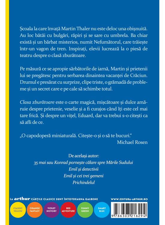 Copertă produs Pachet promo Classic Yellow (Clasa zburătoare paperback și pix) - gallery big 2