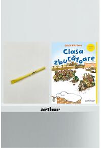 Copertă produs Pachet promo Classic Yellow (Clasa zburătoare paperback și pix)