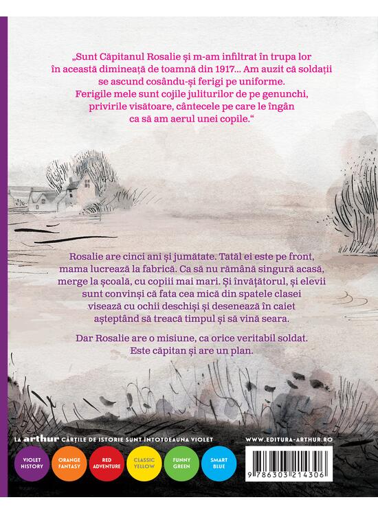 Copertă produs Pachet promo Violet History (Căpitanul Rosalie și pix) - gallery big 2