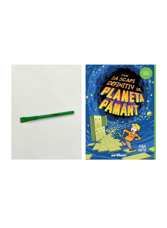 Copertă produs Pachet promo Funny Green (Cum să scapi definitiv de Planeta Păm&acirc;nt și pix) - gallery big 5