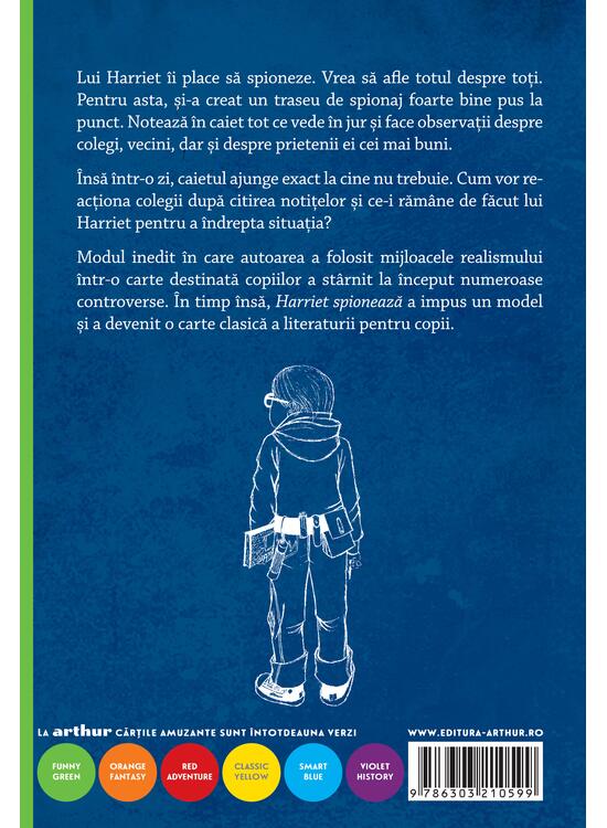 Copertă produs Pachet promo Funny Green (Harriet spionează și pix) - gallery big 3