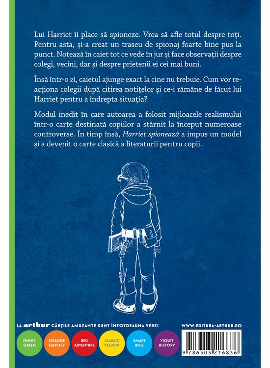 Copertă produs Pachet promo Funny Green (Harriet spionează și pix) - gallery big 2