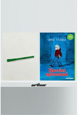 Copertă produs Pachet promo Funny Green (Harriet spionează și pix)