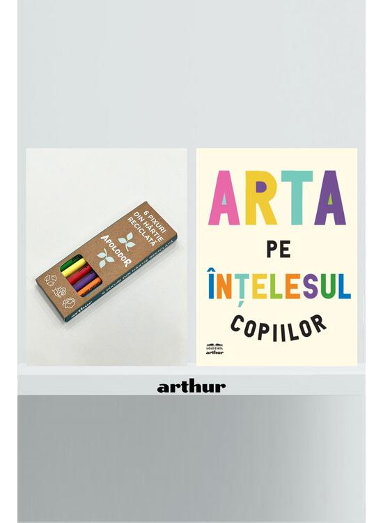 Copertă produs Pachet promo Arta pe &icirc;nțelesul copiilor și set pixuri Arthur - gallery big 1