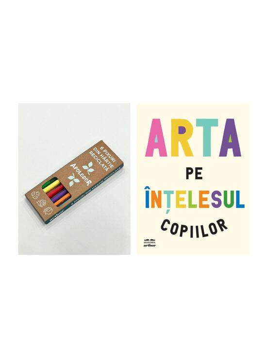 Copertă produs Pachet promo Arta pe &icirc;nțelesul copiilor și set pixuri Arthur - gallery big 8