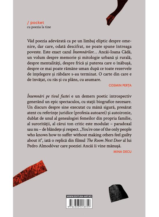 Copertă produs &Icirc;nsemnări pe tivul fustei - gallery big 2