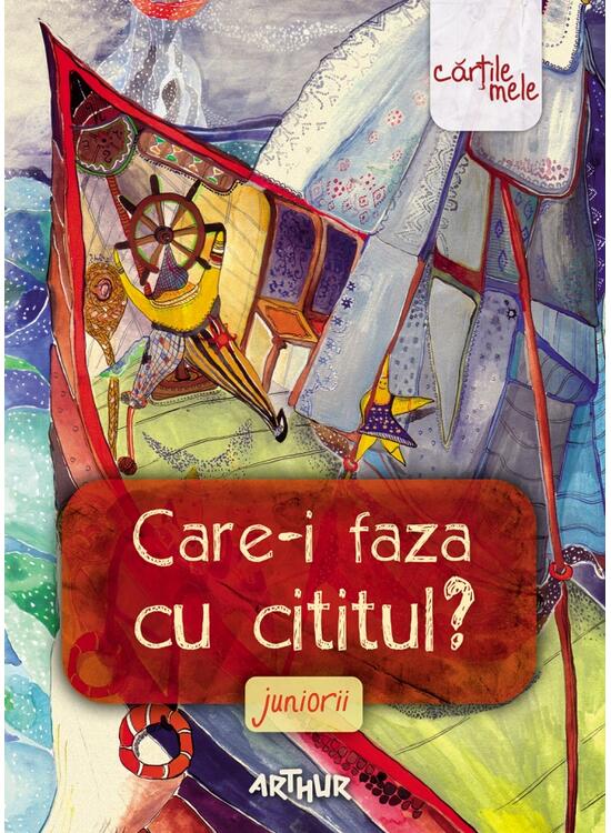 Copertă produs Care-i faza cu cititul? Juniorii - gallery big 1