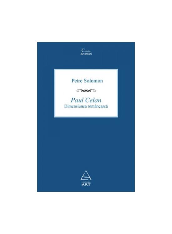 Copertă produs Paul Celan. Dimensiunea rom&acirc;nească - gallery big 1