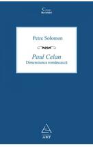 Copertă produs Paul Celan. Dimensiunea rom&acirc;nească