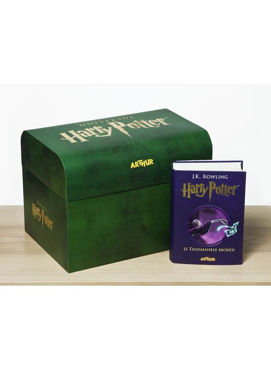 Copertă produs Pachet Harry Potter și Talismanele Morții + cufăr de colecție - gallery big 1