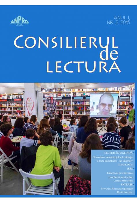 Copertă produs Consilierul de lectură nr. 2/2015
