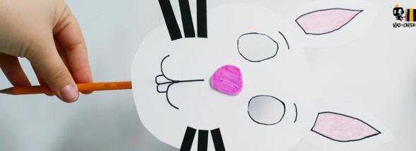 Realizarea unei măști de iepuraș