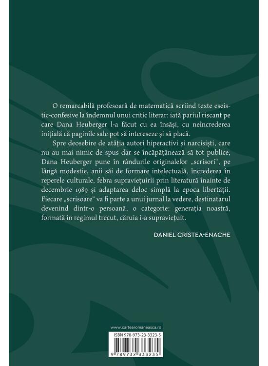 Copertă produs Scrisori către un critic - gallery big 2