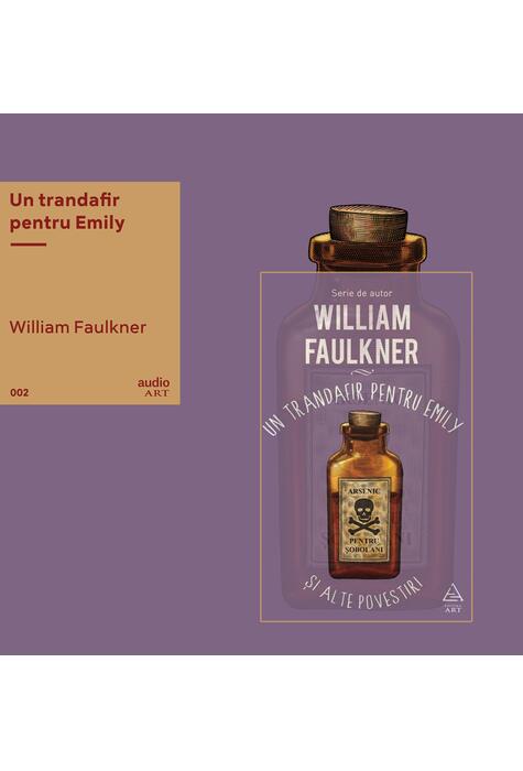 Copertă produs Set cadou "Un trandafir pentru Emily și alte povestiri" ( carte și vinil)